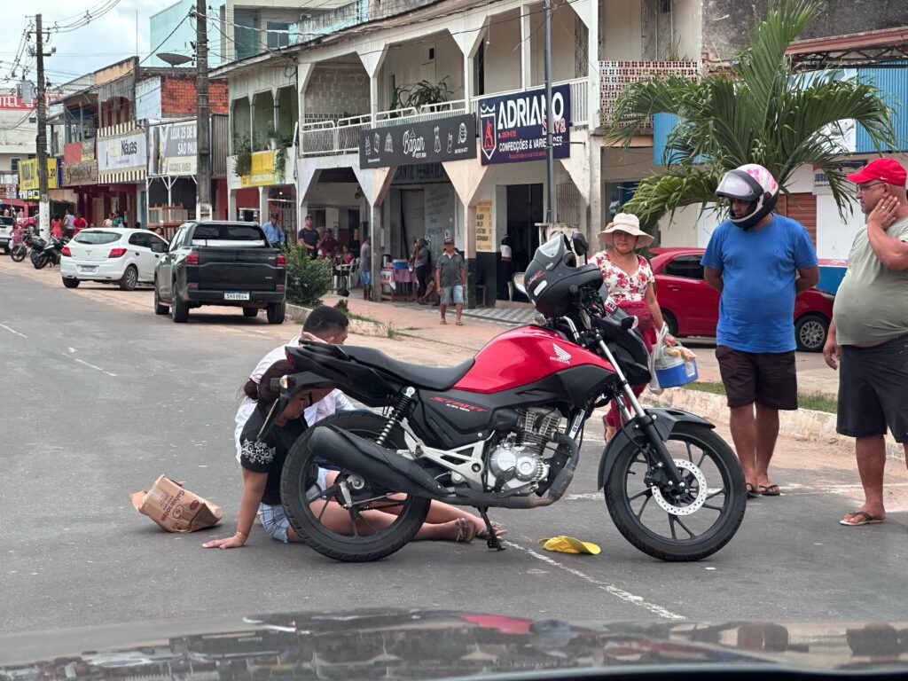 Acidente de trânsito é registrado próximo a Ponte da União, em Cruzeiro do Sul; ASSISTA