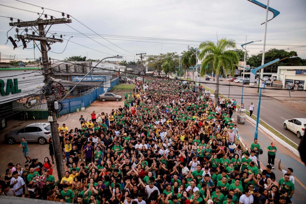 Marcha para Jesus 2025 junta milhares de fiéis nas ruas de Rio Branco