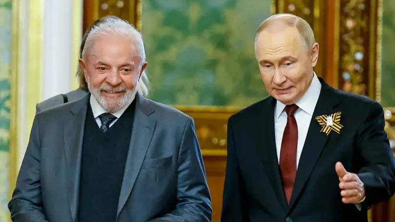 Lula diz que pedirá a Putin que participe de negociação com Zelensky