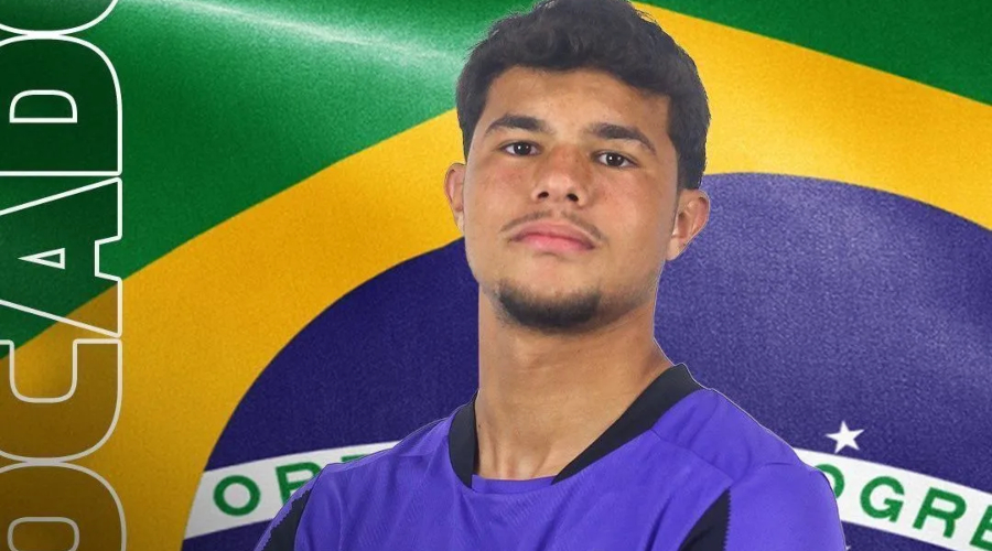 Bruninho Samudio, filho do goleiro Bruno e Eliza, é convocado para a Seleção Brasileira Sub-15