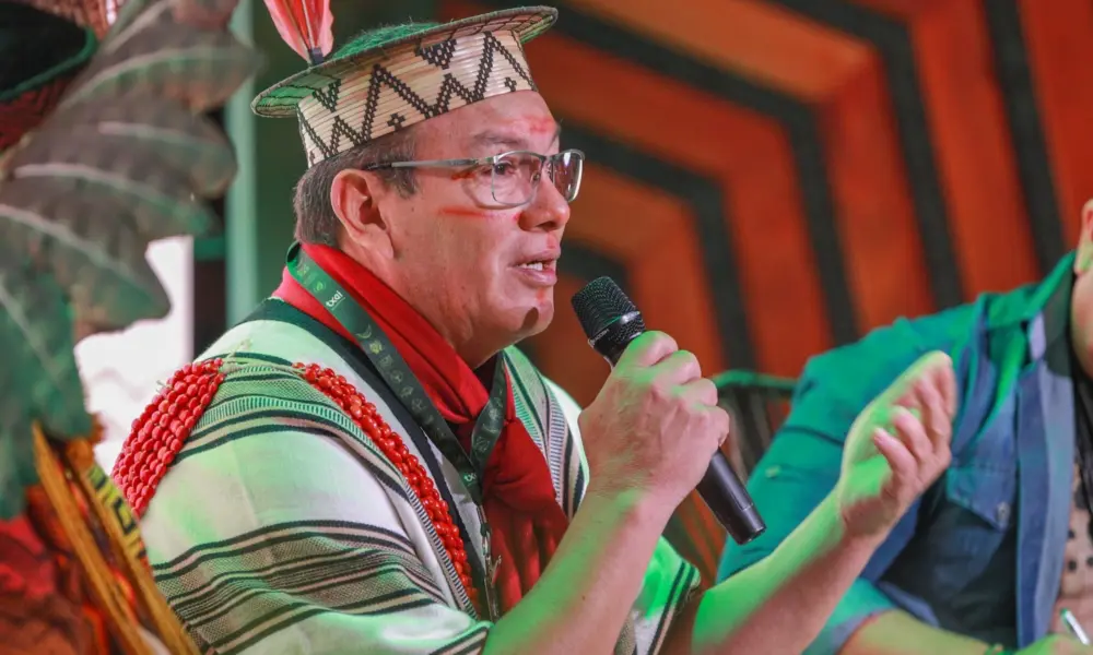 Líder Ashaninka critica transformação de floresta em mercadoria