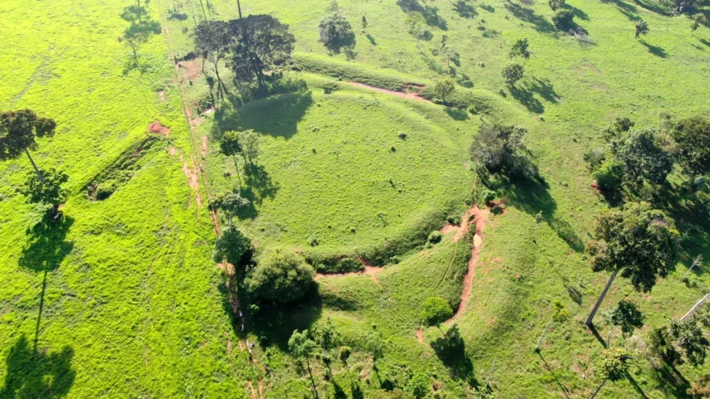 Imagens de satélites mostram novos geoglifos escondidos sob a floresta no Acre a na Amazônia