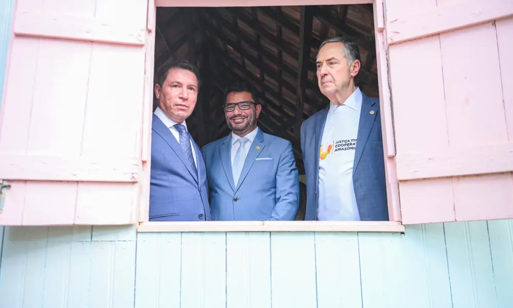 Na casa de Chico Mendes, Gladson e ministro Barroso fortalecem atuação dos tribunais locais