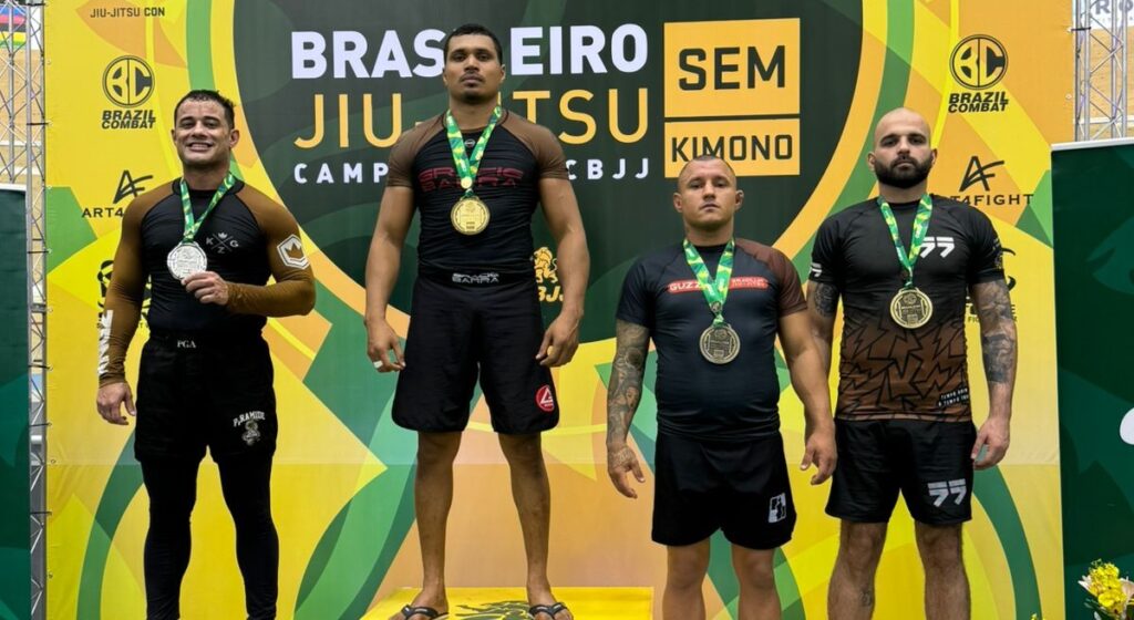 Atletas do Acre conquistam duas medalhas no Campeonato Brasileiro de Jiu-Jitsu sem Kimono