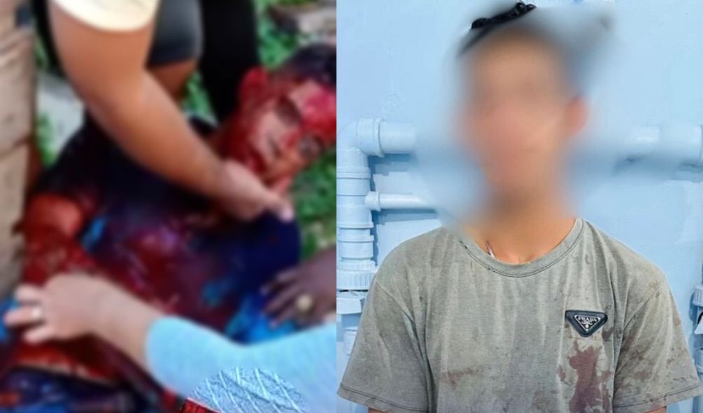 Homem é esfaqueado após desentendimento; suspeito foi preso pela PM