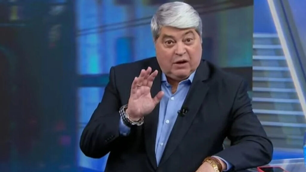 Datena ataca o SBT e leva invertida do canal: ‘Mal-humorado’