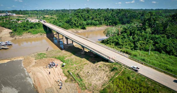 Descoberta de rio subterrâneo dificulta obras da ponte do Caeté na BR-364