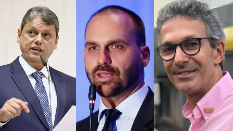 Eduardo Bolsonaro confronta governadores e expõe direita dividida sobre tarifaço