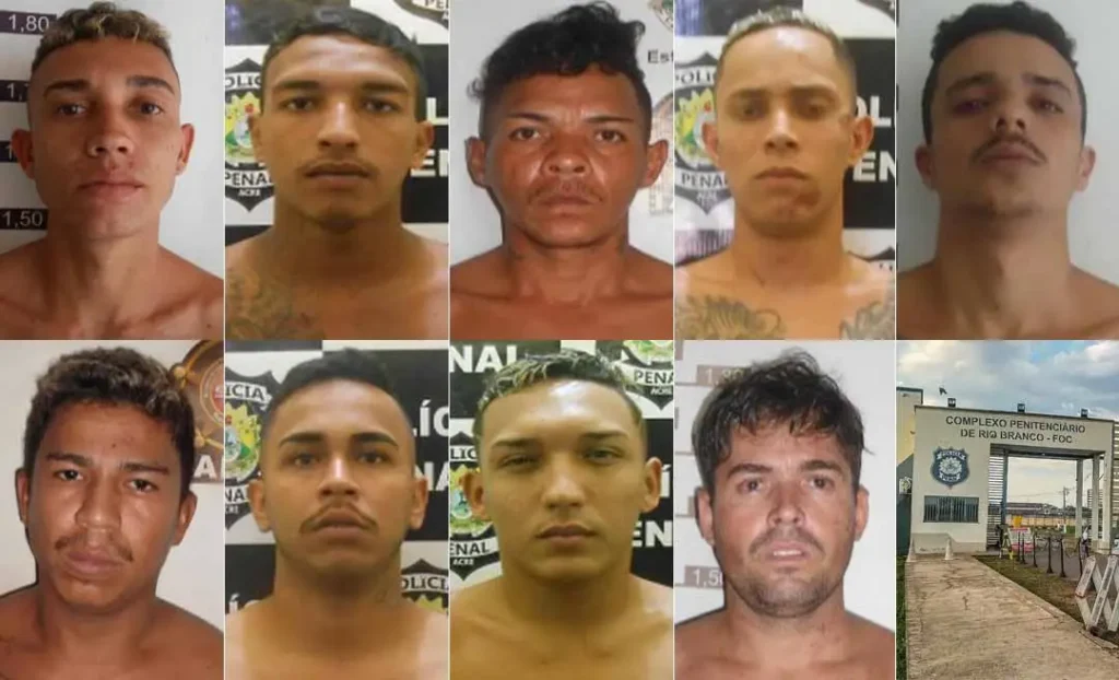 Fuga de 9 detentos em Rio Branco completa um mês e nenhum deles foi recapturado