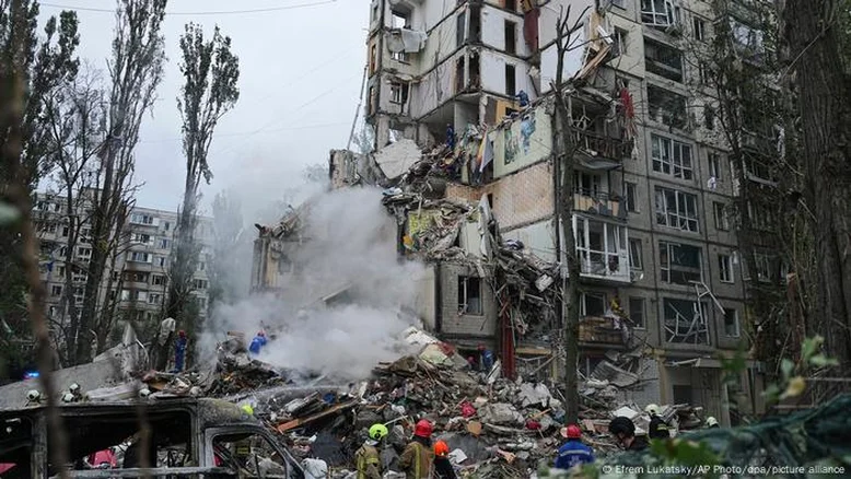 Sobe para 31 o número de mortos após ataque russo a Kiev