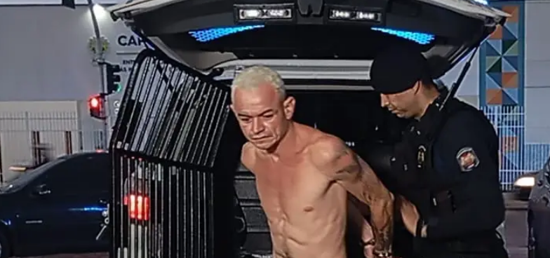 Detento monitorado por tornozeleira é preso com drogas após perseguição