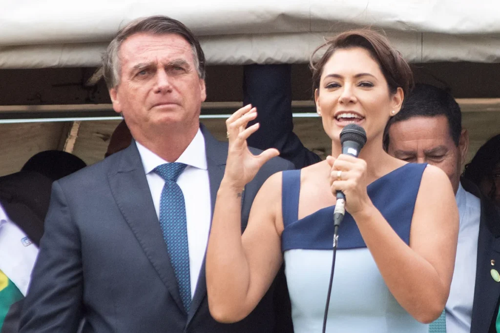 “Não quero ser presidente, quero ser primeira-dama”, diz Michelle Bolsonaro