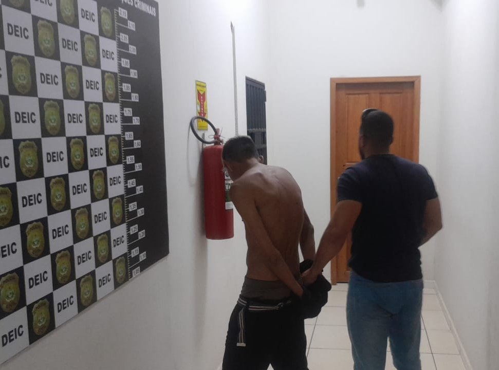 Polícia Civil realiza prisão de foragido que tentou escapar em bicicleta