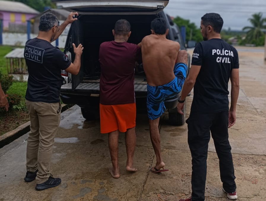 Polícia Civil cumpre dois mandados de prisão em Tarauacá, um por violência doméstica e outro por regressão de regime