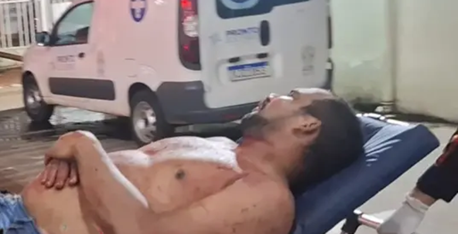 No Acre, pai é ferido com gargalo de garrafa pela filha durante bebedeira