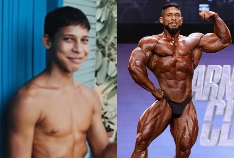 Alunos de escola onde Ramon Dino estudou fazem homenagem ao atleta no AC: ‘Inspiração para mim’