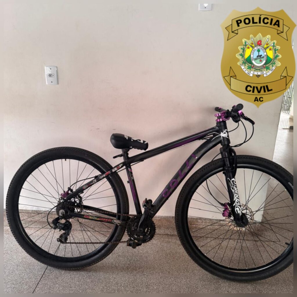 Cruzeiro do Sul: Polícia Civil recupera bicicleta furtada no estacionamento do Senac