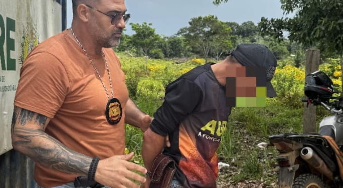 Polícia Civil prende foragido acusado de crimes ambientais e organização criminosa no interior do Acre