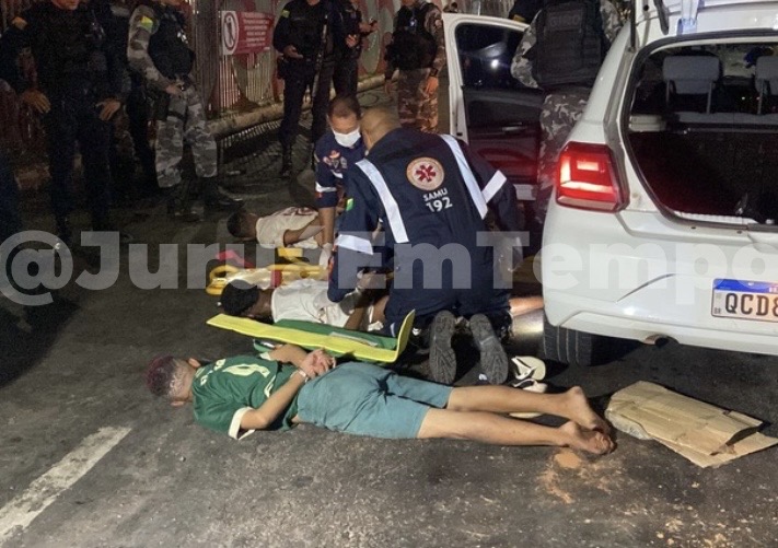 Quadrilha é detida após sequência de assaltos e perseguição policial em Rio Branco