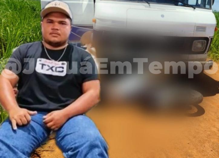 Jovem de 17 anos morre após colisão entre moto e caminhão em ramal no interior do Acre; veja vídeo