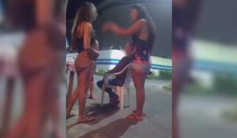 VÍDEO: mulher ataca adolescente e é nocauteada com ‘mata-leão’ de Jiu-Jitsu