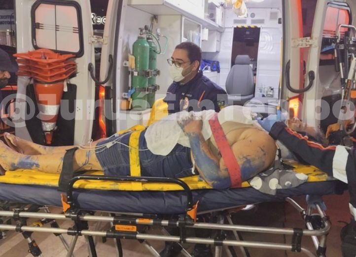 Capotamento na BR-364 deixa três feridos em Rio Branco e atuação da PRF gera tensão com a imprensa