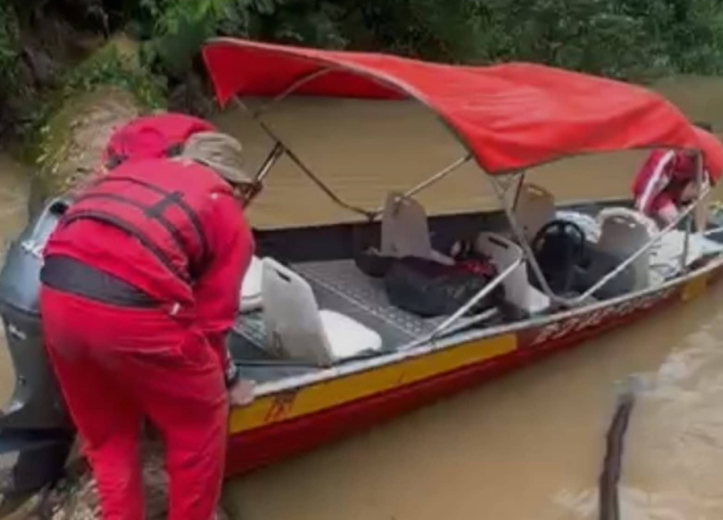 Três homens desaparecem durante caça em Porto Walter; bombeiros fazem buscas