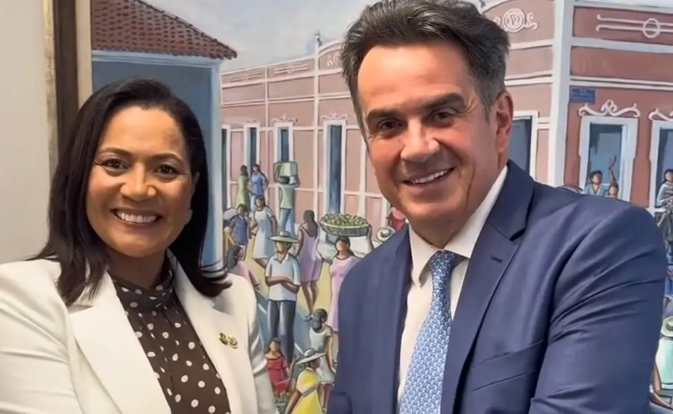 Mailza se reúne com Ciro e recebe apoio do PP à pré-candidatura ao governo do Acre