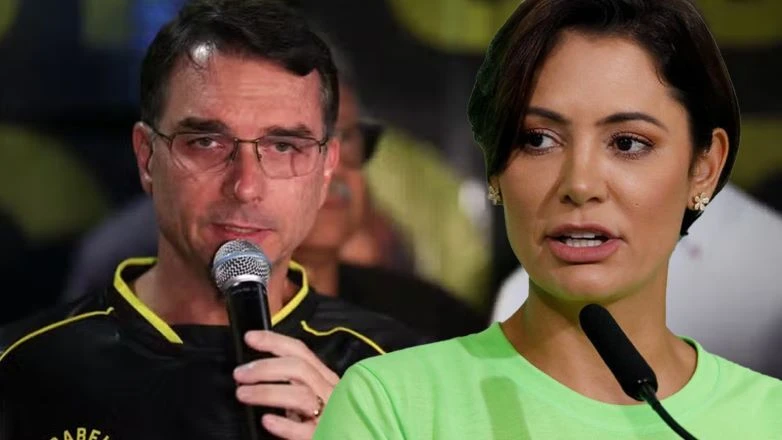 Bênção de Jair à candidatura de Flávio contraria Michelle e amplia disputa interna no bolsonarismo