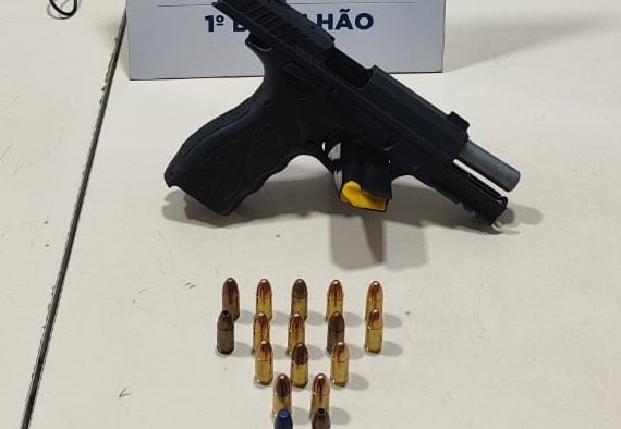 Foragido é preso com pistola 9 mm e celulares em operação em Rio Branco