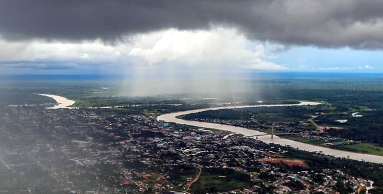 Cruzeiro do Sul acumula mais de 100 milímetros de chuva em 11 dias; Rio Juruá está acima dos 10 metros