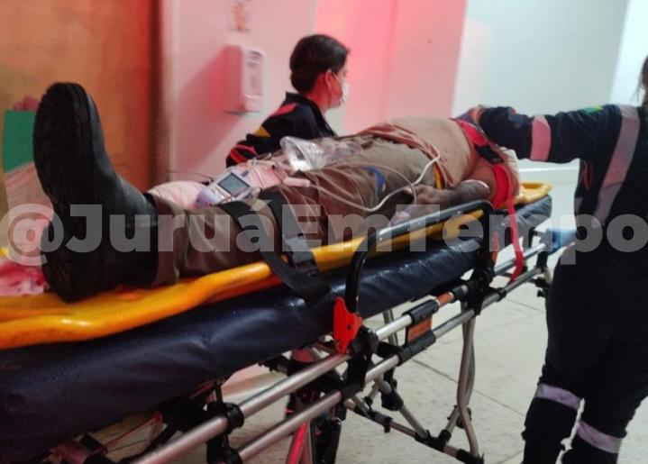 Motociclista fica ferido após colisão com carro no bairro Tancredo Neves, em Rio Branco