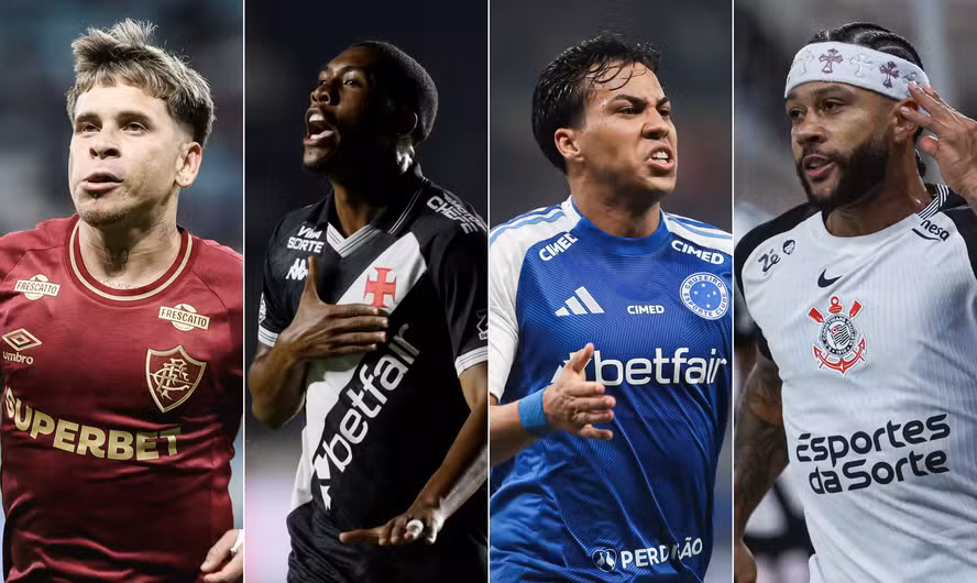 Como chegam Fluminense, Vasco, Cruzeiro e Corinthians às semifinais da Copa do Brasil