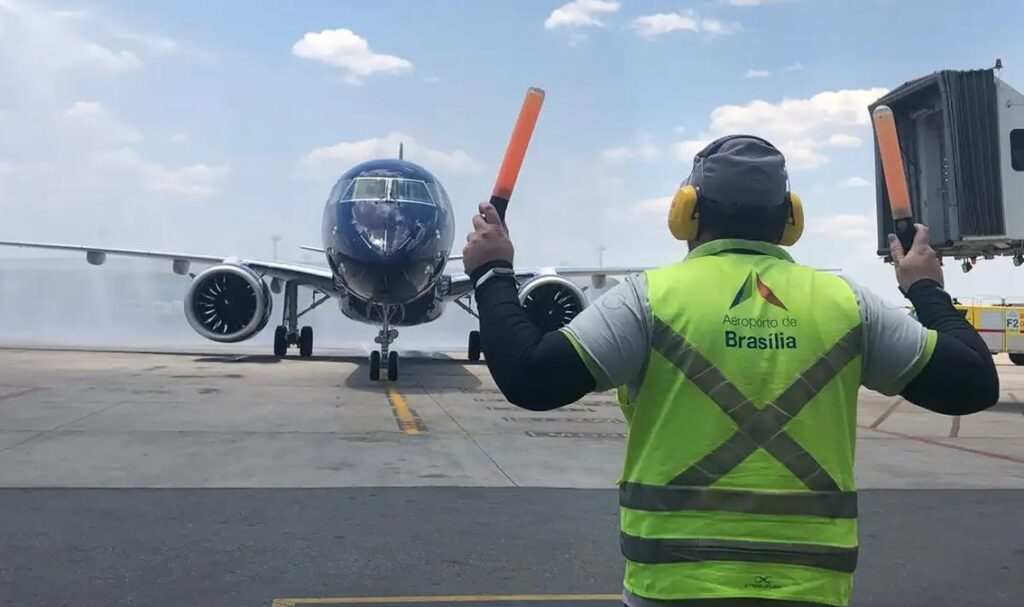 Ventania em Congonhas e Guarulhos impacta Aeroporto de Brasília