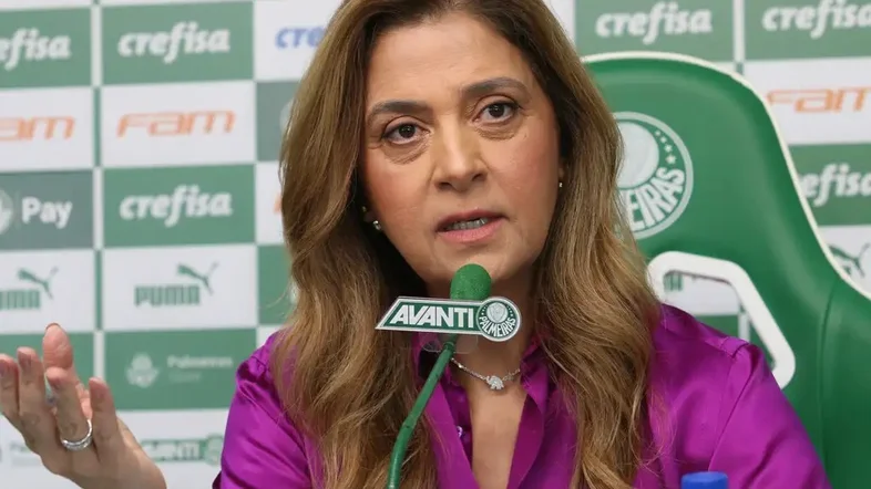 Leila diz que é inadmissível Palmeiras ‘perder para ele mesmo’: ‘Não chuto no gol’