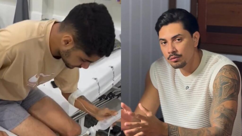 Influenciador cruzeirense pede ajuda urgente para tratar irmão internado com suspeita de mielite cervical