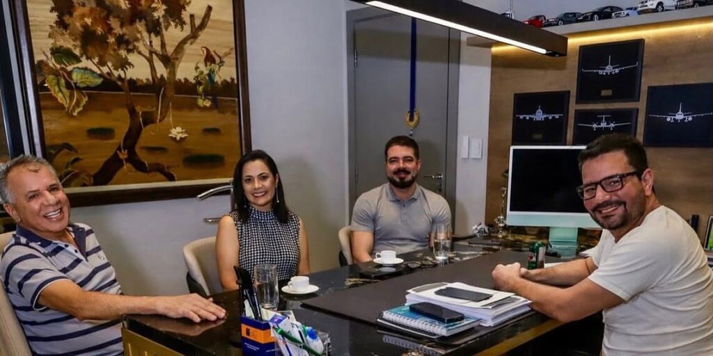 Rumo a 2026: Gladson e Mailza sinalizam aproximação estratégica com Vagner Sales e o MDB