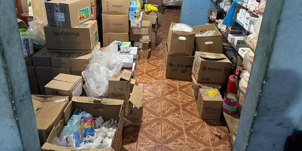 Carga de medicamentos apreendida pela Polícia Civil pode ultrapassar R$ 1 milhão