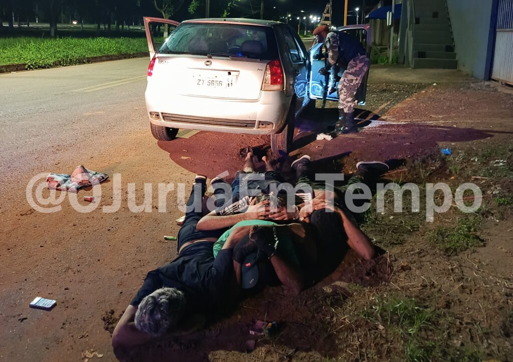 Ação rápida do BOPE resulta na prisão de quatro suspeitos e apreensão de arma em Rio Branco