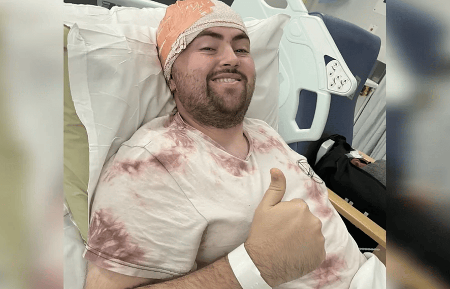 Homem ignora sinais de tumor no cérebro achando ser dor de musculação