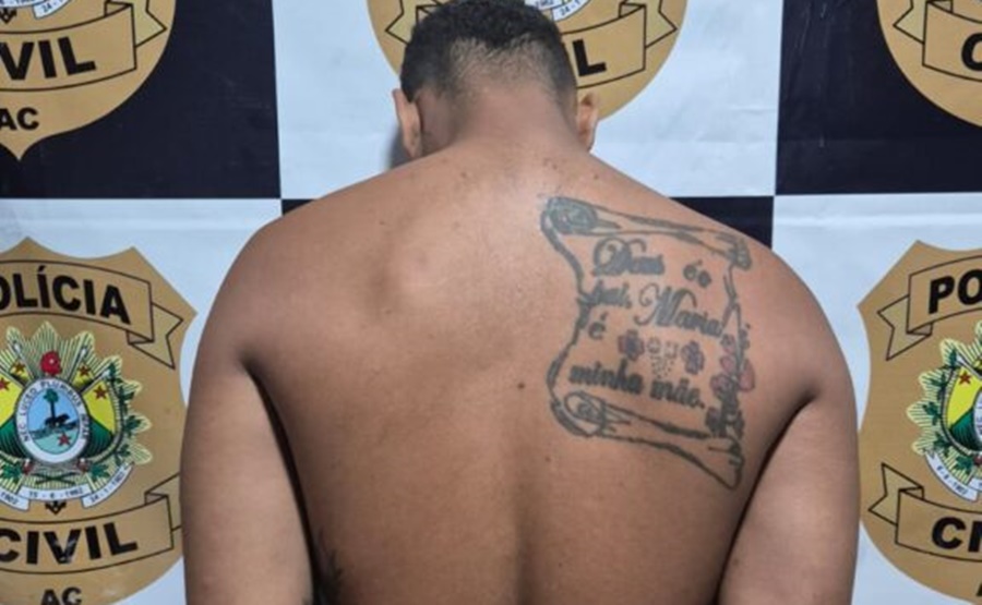 ‘Melancia’ é preso por descumprir medida protetiva e suspeito de furtar gado no interior do Acre