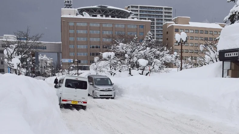 Nevascas deixam 30 mortos no Japão