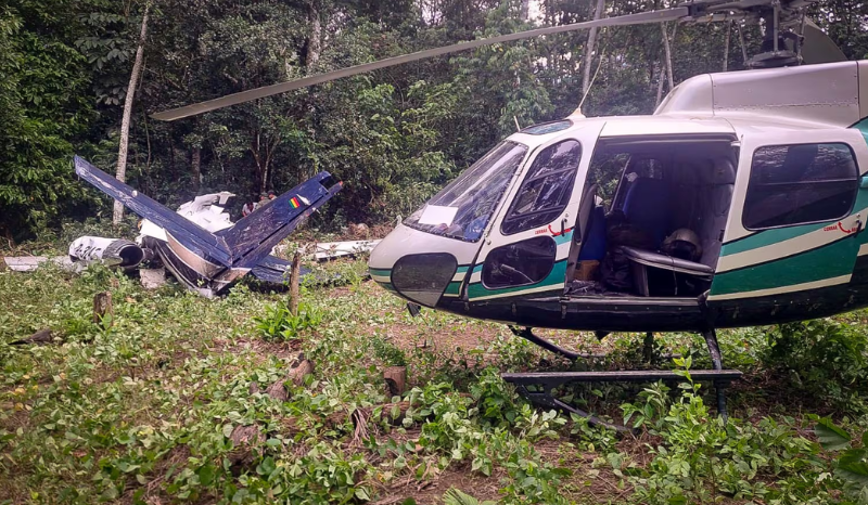 Possível ‘voo-fantasma’: avião cai após perder contato e repetir círculos na Bolívia