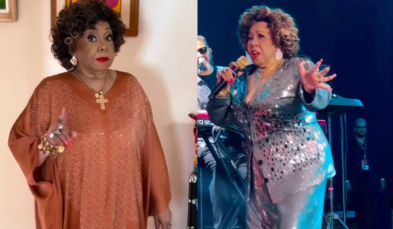 Alcione rebate que vídeo sambando seria fake: “Eu lá sou mulher de IA?”