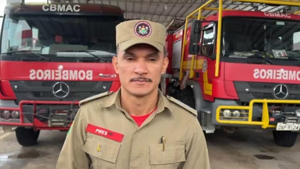 Incêndio em residência deixa homem ferido no bairro Cruzeirão, em Cruzeiro do Sul