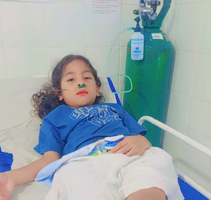Família faz apelo para arrecadar valor de exame de criança de 6 anos