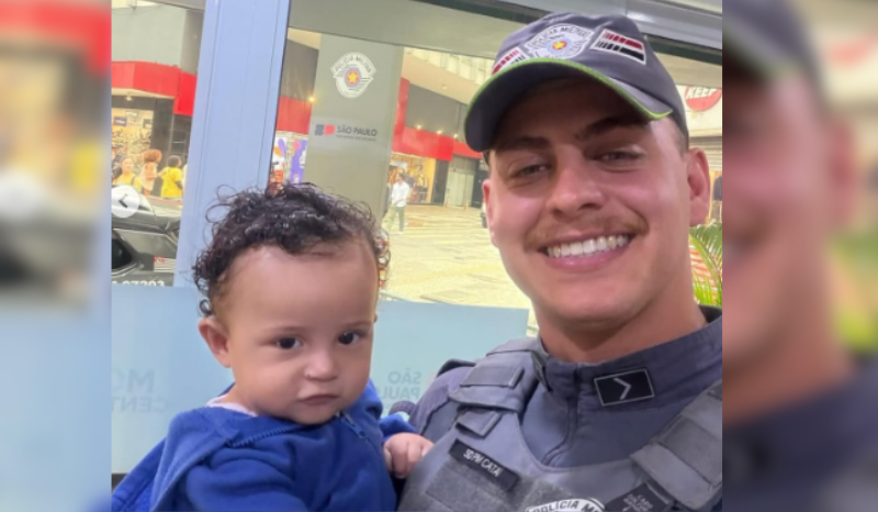 CENA FORTE: PM salva bebê engasgado com ação rápida e emociona web