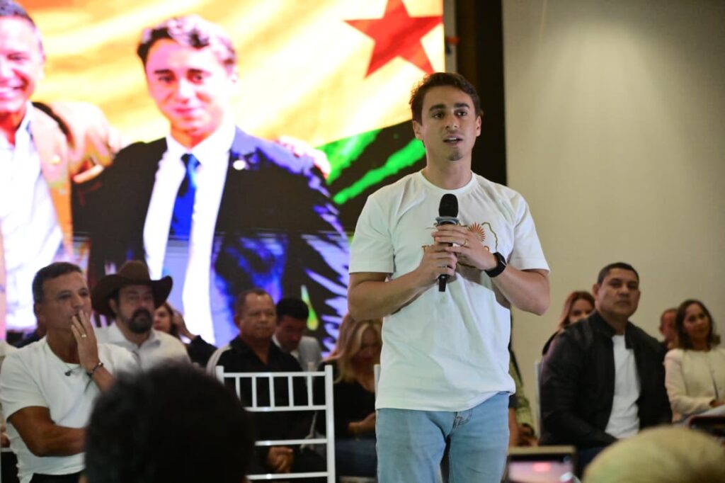 “Já conheço mais o Acre do que Marina Silva”, diz Nikolas durante evento no estado