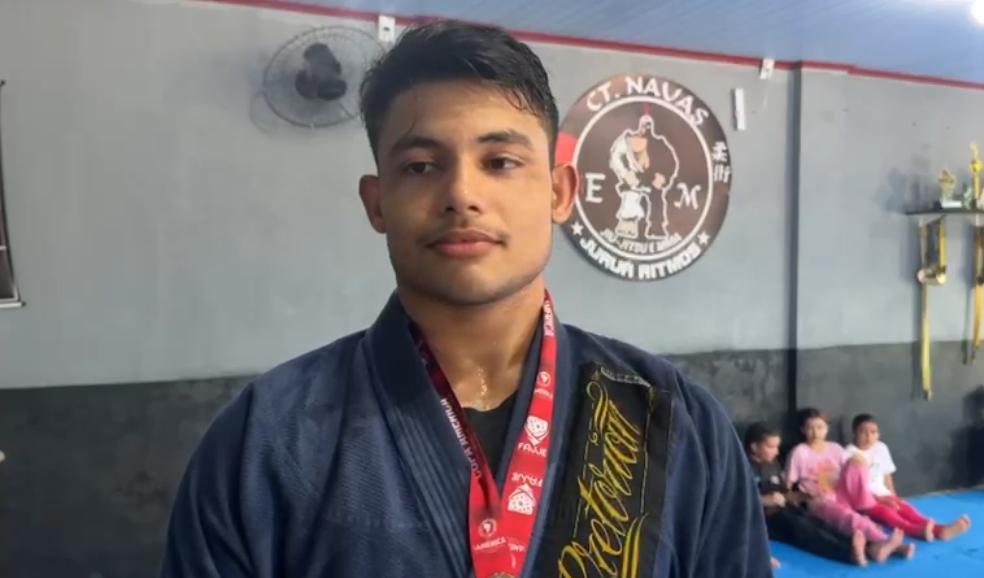 Cruzeirense Kenedy Antônio conquista 4 medalhas na Copa América de Jiu-Jitsu