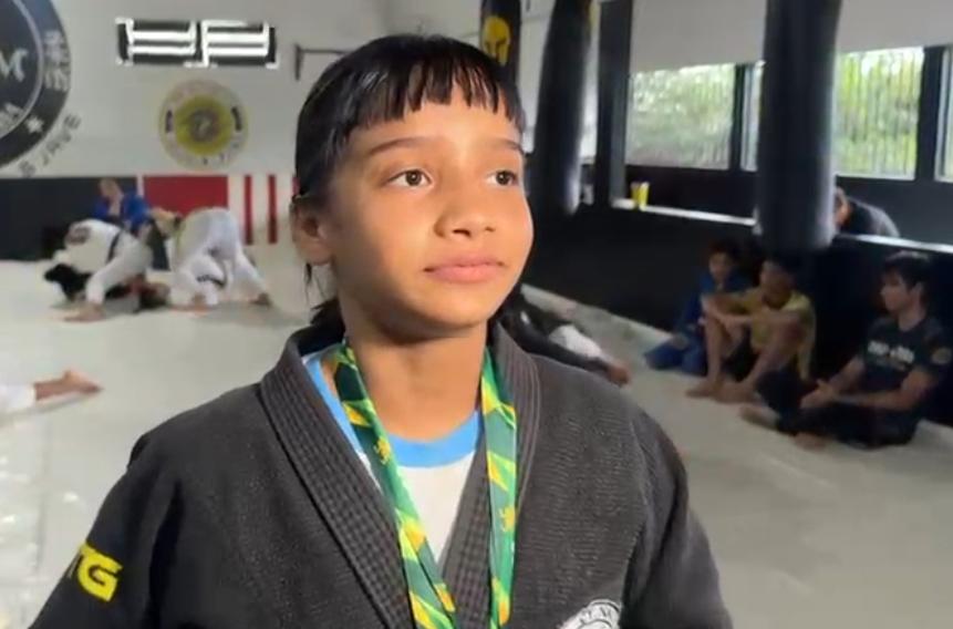 Cruzeirense de 13 anos conquista medalha no Campeonato Brasileiro de Jiu-Jitsu e destaca papel transformador do esporte
